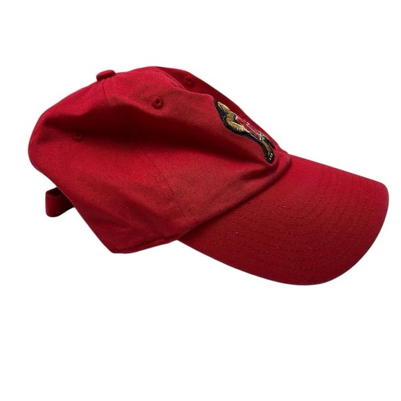 Maryland Terrapins Unisex Red Adjustable Baseball Cap by '47 - Picture 9 of 9